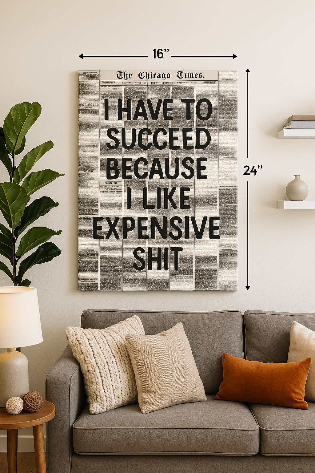 Vintage Canvas painting